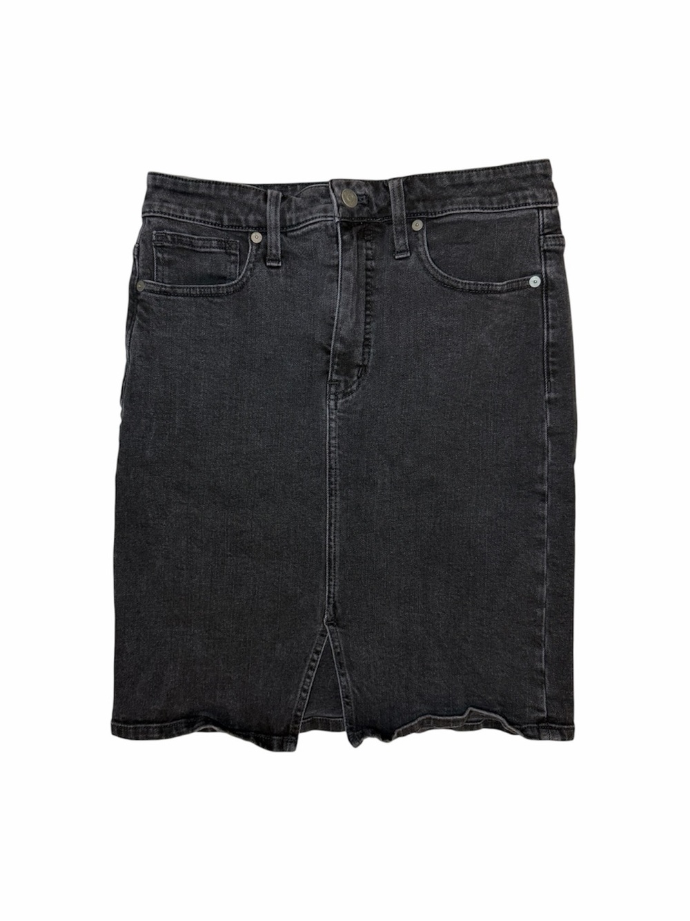🖤 Madewell Black Denim Mini Skirt 🖤